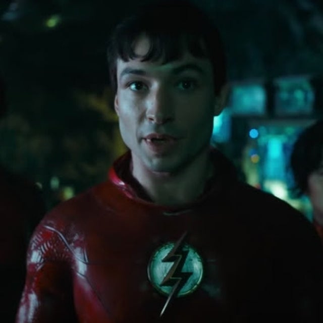 The Flash Movie Teaser Trailer Ezra Miller Sasha Calle