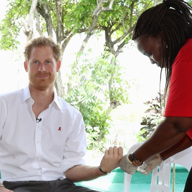 Prince Harry gets AIDS test in 2016