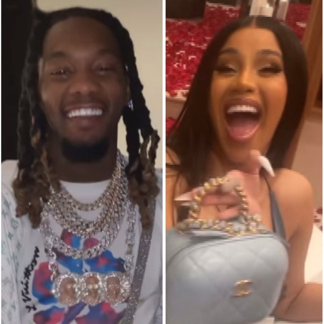 Offset Showers Cardi B With Lavish Gifts on Valentine's Day