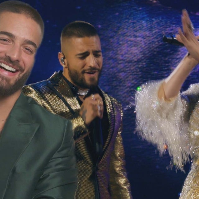 Maluma Reacts to 'Marry Me' Co-Star J.Lo Crashing His Concert (Exclusive)