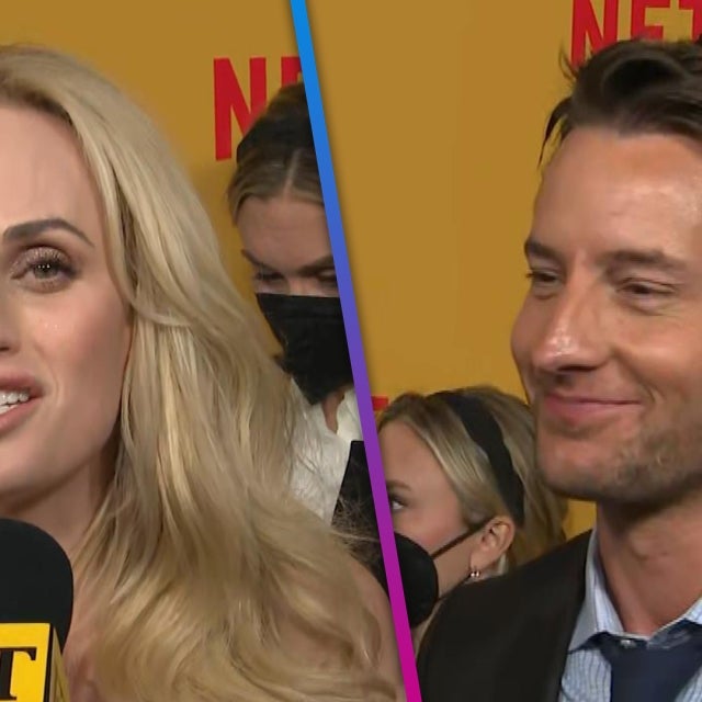 Rebel Wilson Plays Justin Hartley’s Hype Woman at 'Senior Year’ Premiere (Exclusive)
