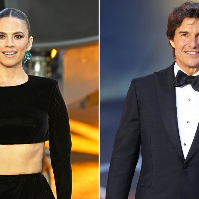 Hayley Atwell and Tom Cruise