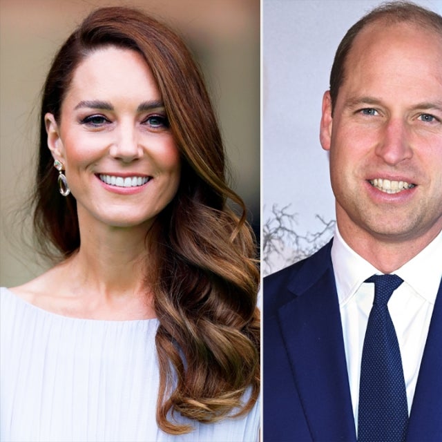 Kate Middleton, Prince William and Deborah James 