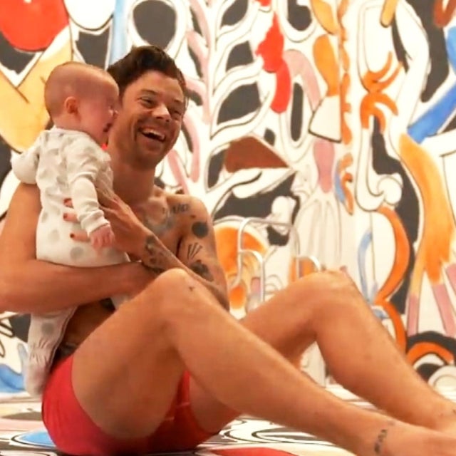 Harry Styles Shirtless Playing With a Baby Is All You Need to See Today