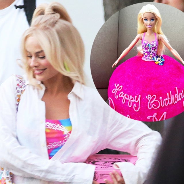Margot Robbie Barbie Cake