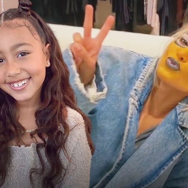 North West Shows Off Impressive Makeup Skills By Transforming Kim Kardashian Into a Minion