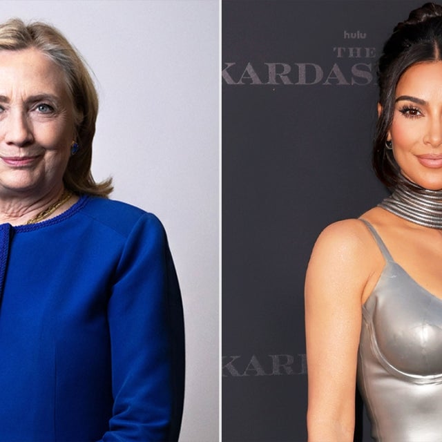 Hillary Clinton and Kim Kardashian