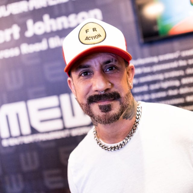 Backstreet Boys bandmember AJ Mclean attends the official gift lounge presented by Míage Skincare during the 64th annual GRAMMY Awards at Topgolf Las Vegas on March 31, 2022 in Las Vegas, Nevada