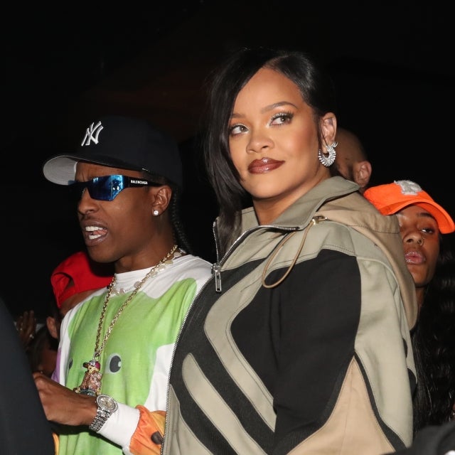 A$AP Rocky and Rihanna attend Mercer Prince Collab at 42 D'or on September 24, 2022 in New York City. 