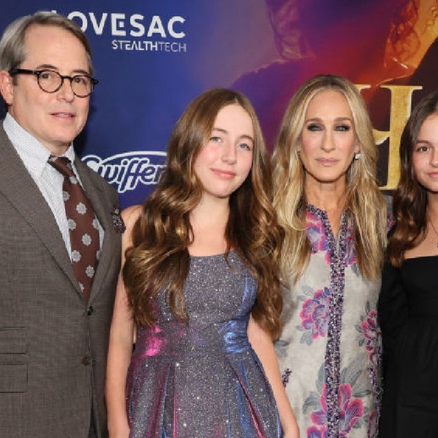 Sarah Jessica Parker, Matthew Broderick and their twin daughters, Marion and Tabitha