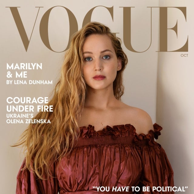 Jennifer Lawrence Vogue Cover 2022