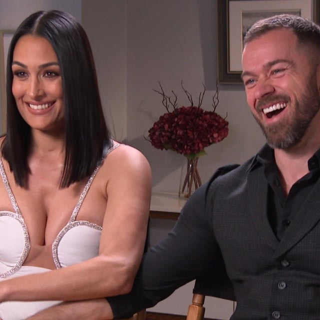 Nikki Bella and Artem Chigvintsev Spill on Her Wedding Gown and If They Want More Kids (Exclusive)