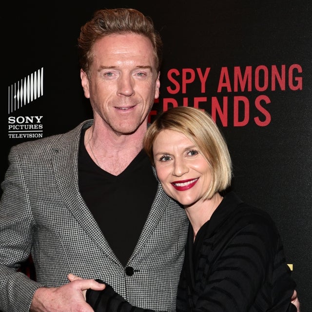 Damian Lewis and Claire Danes 