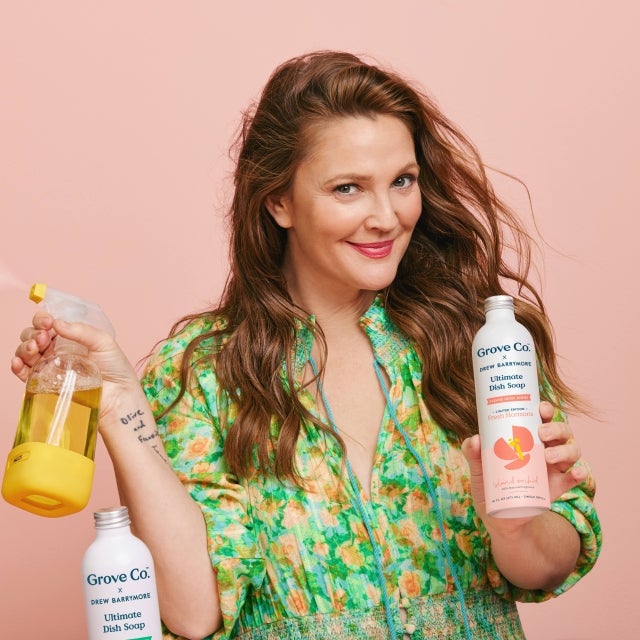 Drew Barrymore Launches First Sustainable Home Collection with Grove Co.