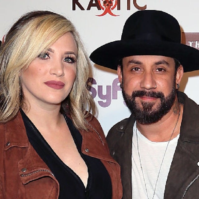 AJ McLean and wife Rochelle