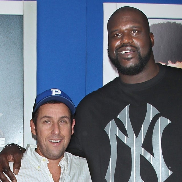 Adam Sandler and Shaquille O'Neal