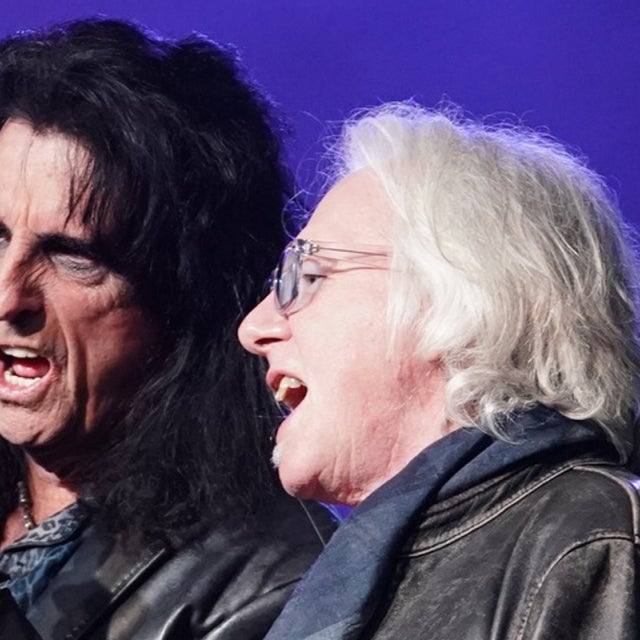 Alice Cooper and Mike Mills R.E.M