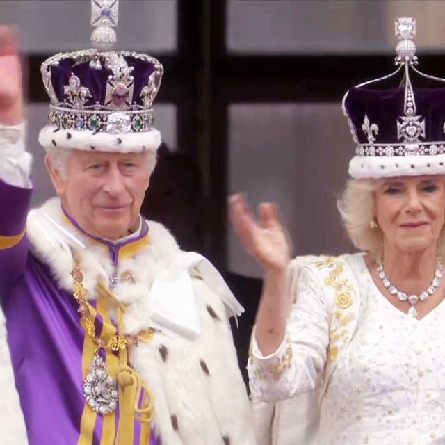 Watch King Charles and Queen Camilla Greet the Crowd After Coronation Ceremony  