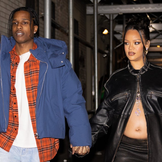 Rihanna and A$AP Rocky Have Date Night in NYC