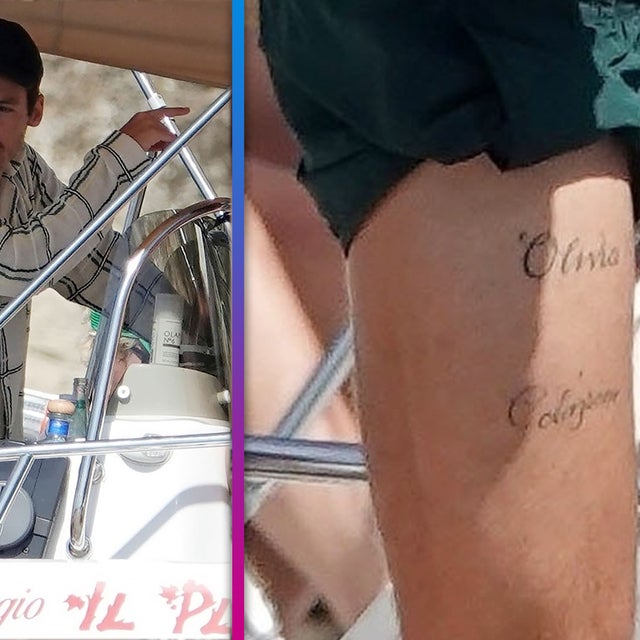 Harry Styles Reveals 'Olivia' Tattoo During Vacation in Italy 