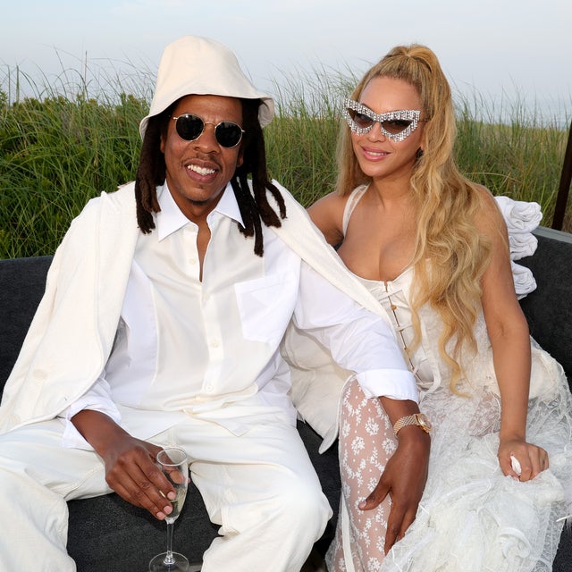 Jay-Z and Beyonce 2023 White Party
