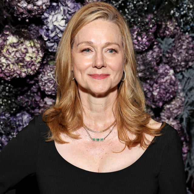  Laura Linney attends the Christian Siriano SS24 Runway Show at The Pierre Hotel on September 08, 2023 in New York City.