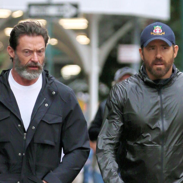 Hugh Jackman and Ryan Reynolds Take a Stroll in NYC