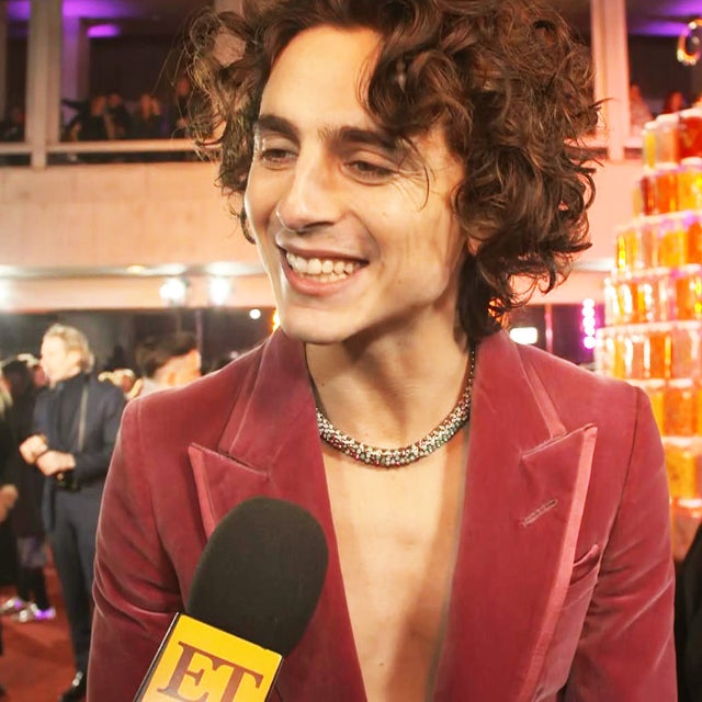 ‘Wonka’s Timothée Chalamet Reacts to Seeing Himself as Willy Wonka for the First Time (Exclusive)