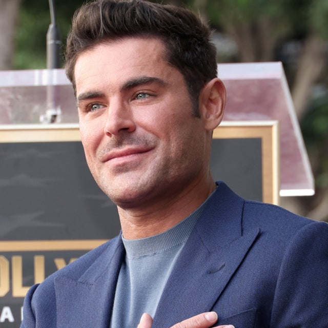 Zac Efron star on the walk of fame