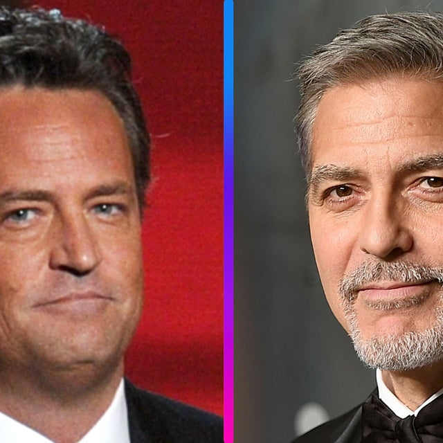 Matthew Perry and George Clooney 