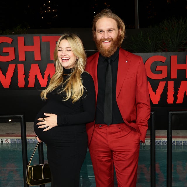 Meredith Hagner and Wyatt Russell