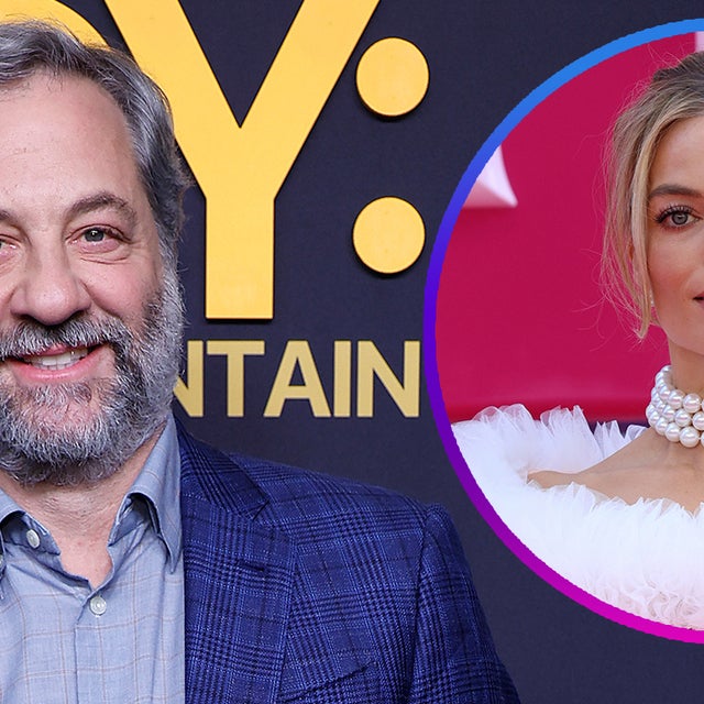 Judd Apatow and Margot Robbie