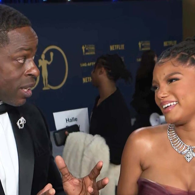 Watch Halle Bailey Tear Up Over Sterling K. Brown’s ‘The Little Mermaid’ Praise (Exclusive)