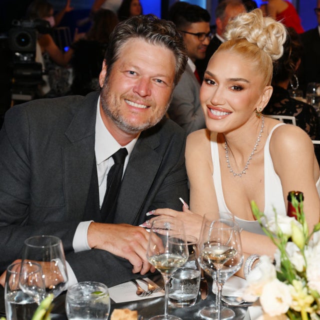 Blake Shelton and Gwen Stefani attend the 48th AFI Life Achievement Award Gala Tribute celebrating Julie Andrews at Dolby Theatre on June 09, 2022 in Hollywood, California.