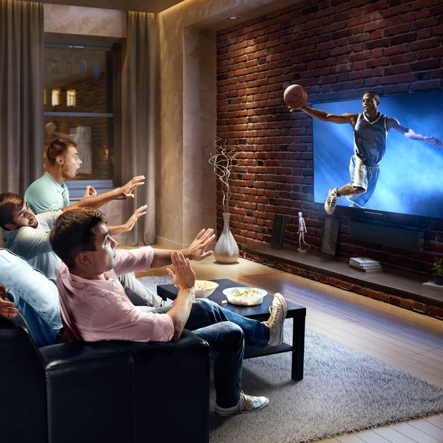 Watching Basketball on TV