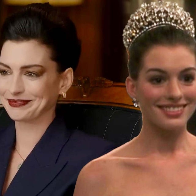 Anne Hathaway Tears Up Watching 'The Princess Diaries' for First Time in Decades