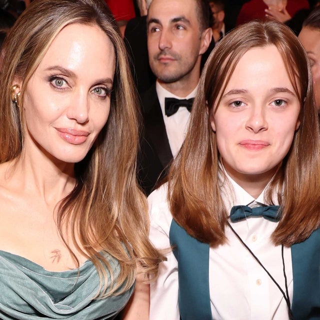 Angelina Jolie and Vivienne Jolie