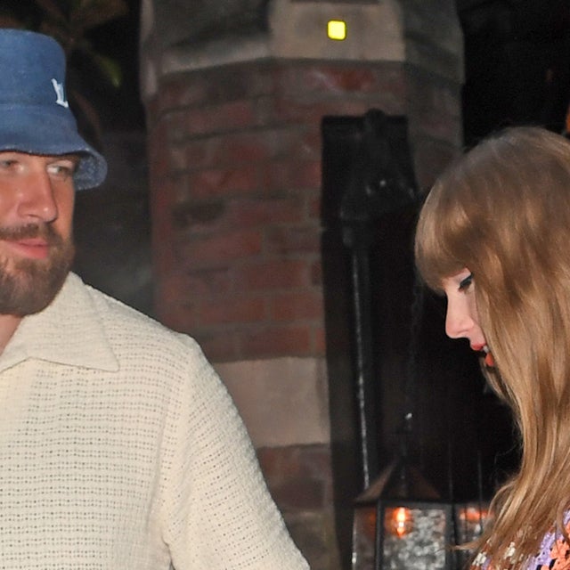 Taylor Swift and Travis Kelce party until 4am in London with pals including Sophie Turner and Ellie Goulding at The Chiltern Firehouse in London.