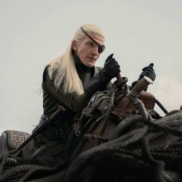 Ewan Mitchell as Aemond Targaryen in 'House of the Dragon' season 2 episode 4