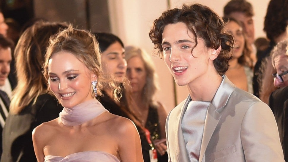 lily-rose depp and timothee chalamet at the 76th Venice Film Festival 