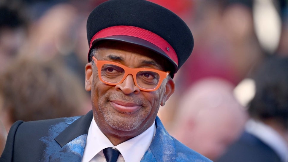 Spike Lee attends the final screening of "OSS 117: From Africa With Love" and closing ceremony during the 74th annual Cannes Film Festival on July 17, 2021 in Cannes, France.