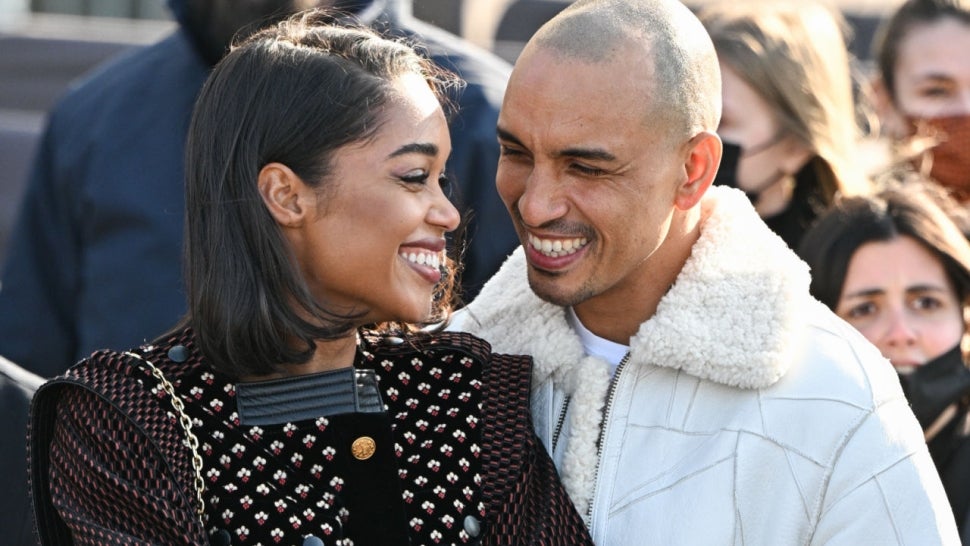 Laura Harrier engaged 