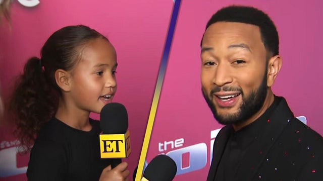 Watch John Legend and Chrissy Teigen’s Daughter Luna Interview Her Dad at 'The Voice' (Exclusive)